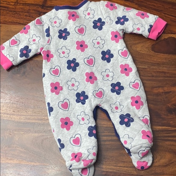 Rock-a-bye Baby Little Sweet Heart Quilted Onesie - Picture 6 of 7